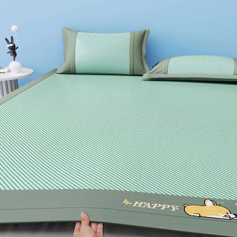 Yongyouwan Twill Corgi Cool Feeling Ice Silk Mat