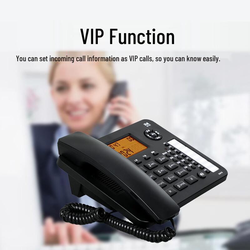 Telefono IP da scrivania Guowei GW70 con display a colori da 3,2 pollici (Versione NC)