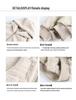 Unisex American-Style Hooded Leather & Cotton Jacket with Fur Collar - Thick, Warm, Winter Coat