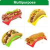Portable Burrito Rack Tortilla Tray Taco Holder Food Tray Non-toxic Food Grade Kitchen Cooking Gadgets Hot Dog Grill Gadgets 1pc