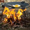 Detachable Grill Vertical Tripod Grill Barbecue Grill Aluminum Alloy Bracket Barbecue Tripod Stand Outdoor Griddle Grill