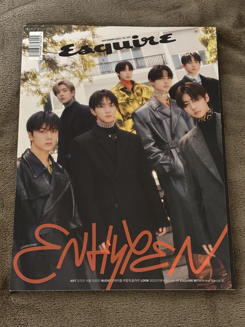 [Б/У] Esquire Сентябрь 2022 Выпуск SEVENTEEN Wonwoo ENHYPEN