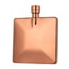 Exquisite 4OZ Flat Hip Flasks High Quality Stainless Steel Whiskey Wine Pot for Outdoor Travel Portable Square Alcohol Container