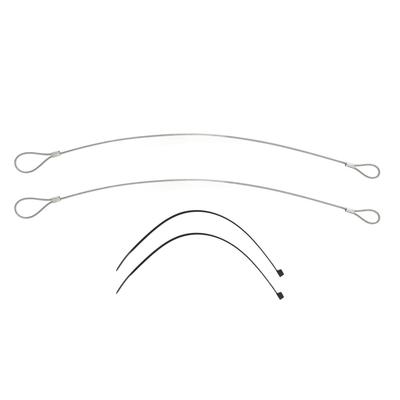 Kit cavo di rilascio di emergenza del cofano 2 pezzi RP604802 Sostituzione per Corvette C4 dal 1984 al 1996