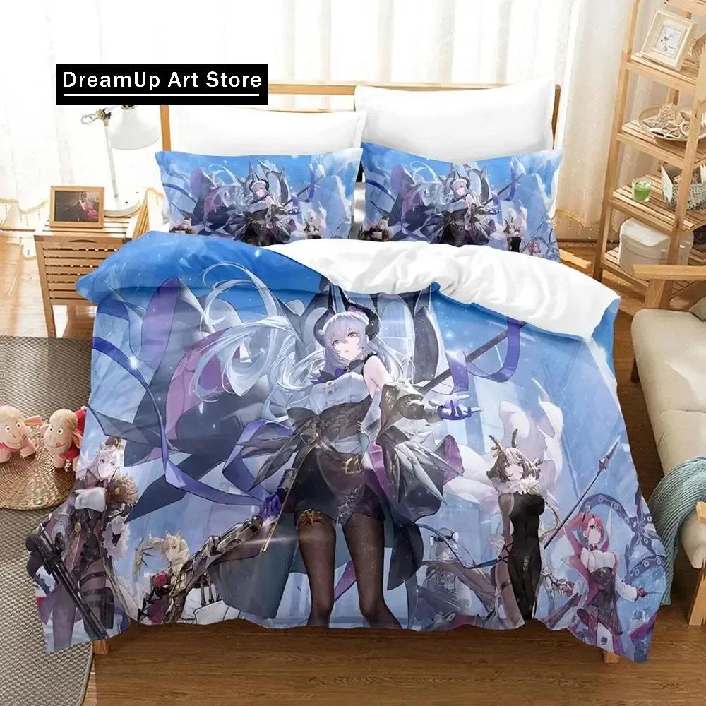 3D Echocalypse Bedding Set Single Twin Full Queen King Size Bed Set Aldult Kid Bedroom Duvetcover Sets Anime parure de lit Bed