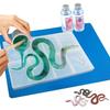 2 Stück Schlangen Epoxidharzform, AFUNTA Ohrring Silikonform Schlangenform Gießform Schlüsselanhänger Harzform für DIY Harzguss Handwerk, Damen