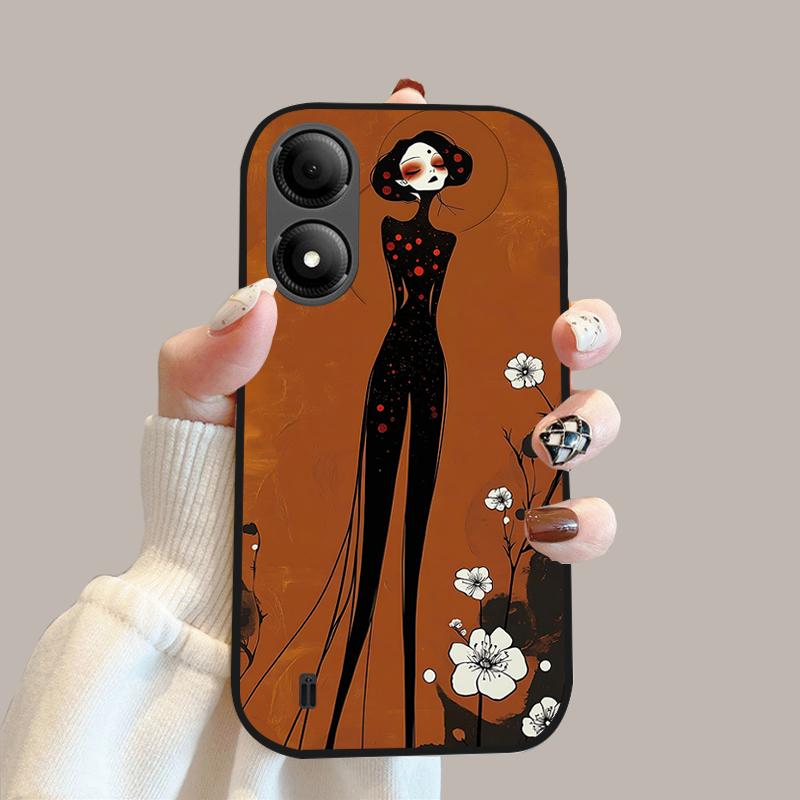 Soft Case For ZTE Blade A33s A34 A35 Silicone TPU Phone Cover For ZTE Blade A54 Cartoon Popular Phone Protective Fundas Bags