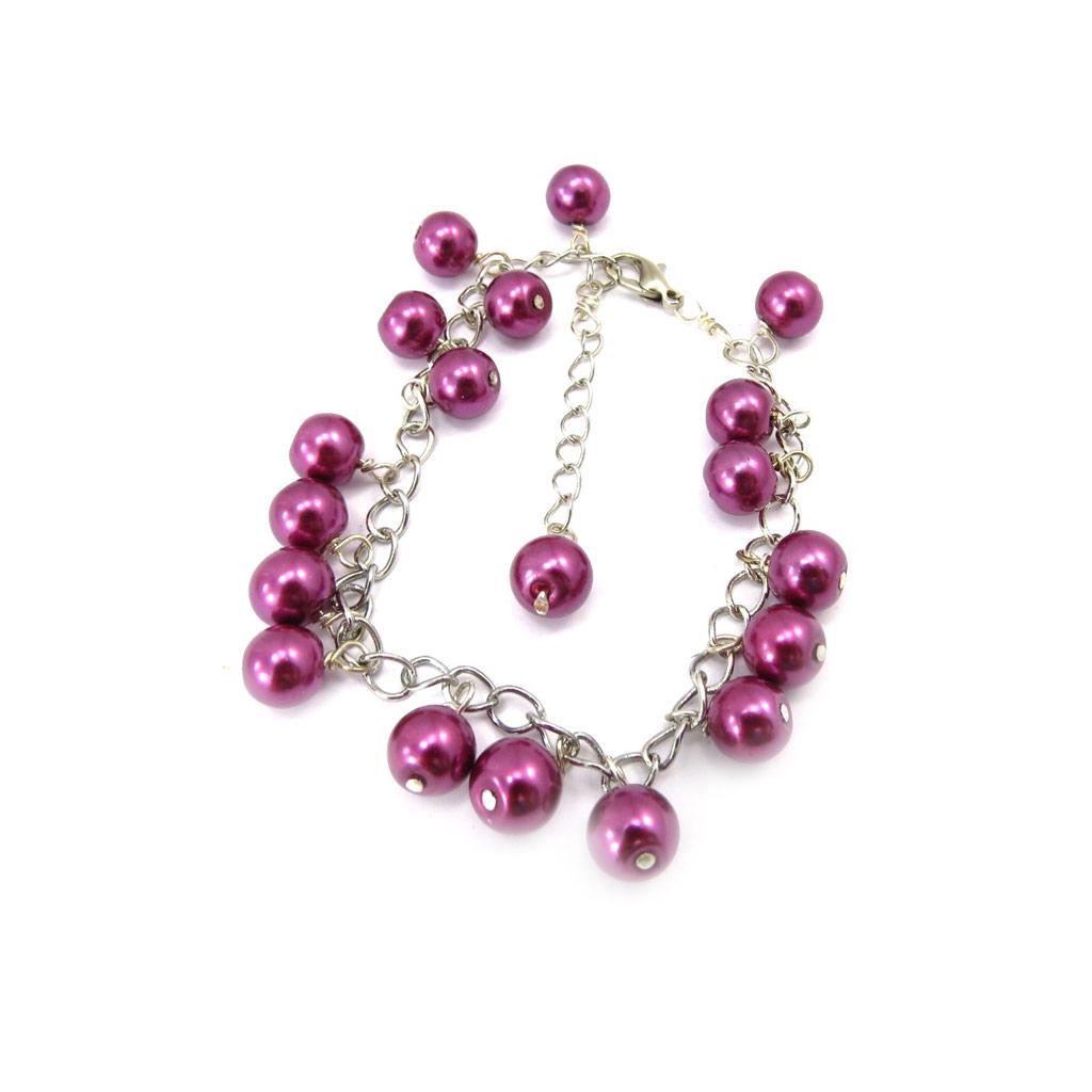 Les Trésors De Lily [K3245] - Lilla 'Perla' designerarmbånd