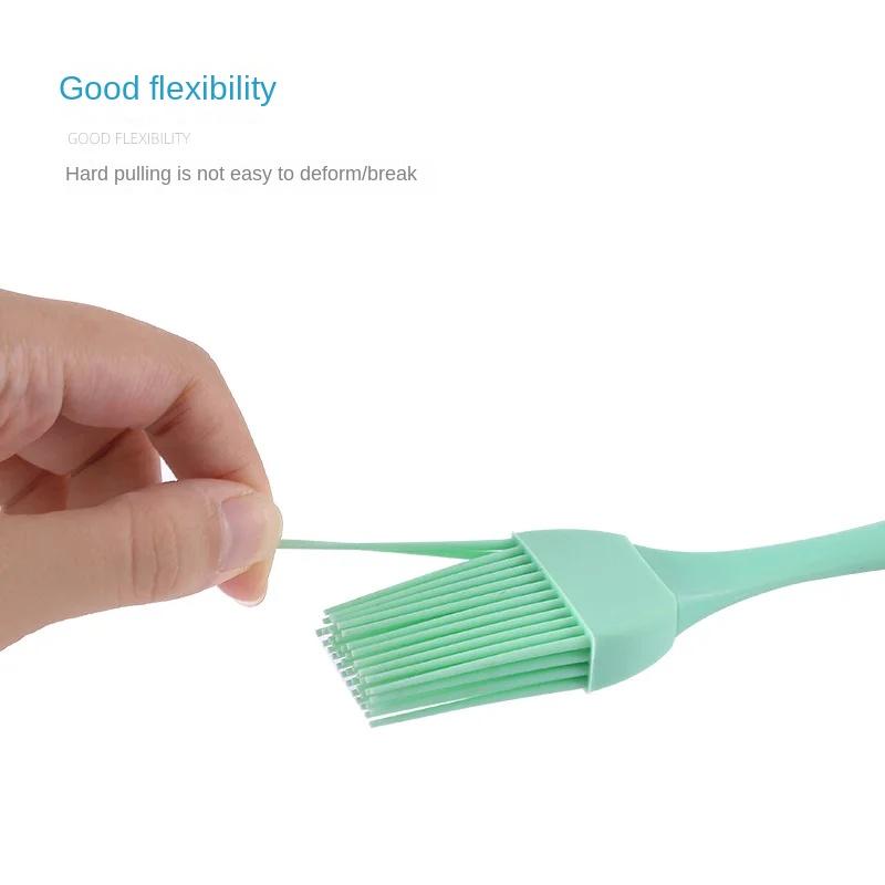 Silicone Brush for BBQ, Oil Brush for Cooking and Baking, Kitchen Tools for Home, 1 Set