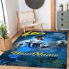 Messi 397 Customizable Name Floor Rug Office Rug Perfect for Game Room Study room Dormitory Decorate room Antislip Carpet Office home decor