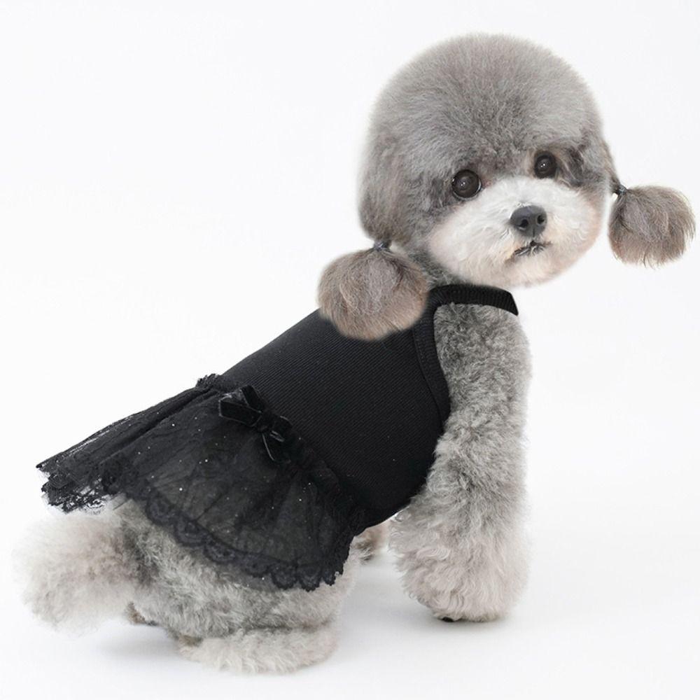 Fashion Cat Suspender Skirt Soft Dog Vest Pet Supplies Pet Princess Dresses  Autumn