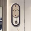 Home Decor Smooth Sailing Wall Clock Living Room Decoration Simple Clock Creative Swinging Silent Wall Clock Modern Design
