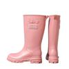 Fashion versatile water boots women's long tube extra high heel rain shoes high tube women's non-slip large size rain boots boots