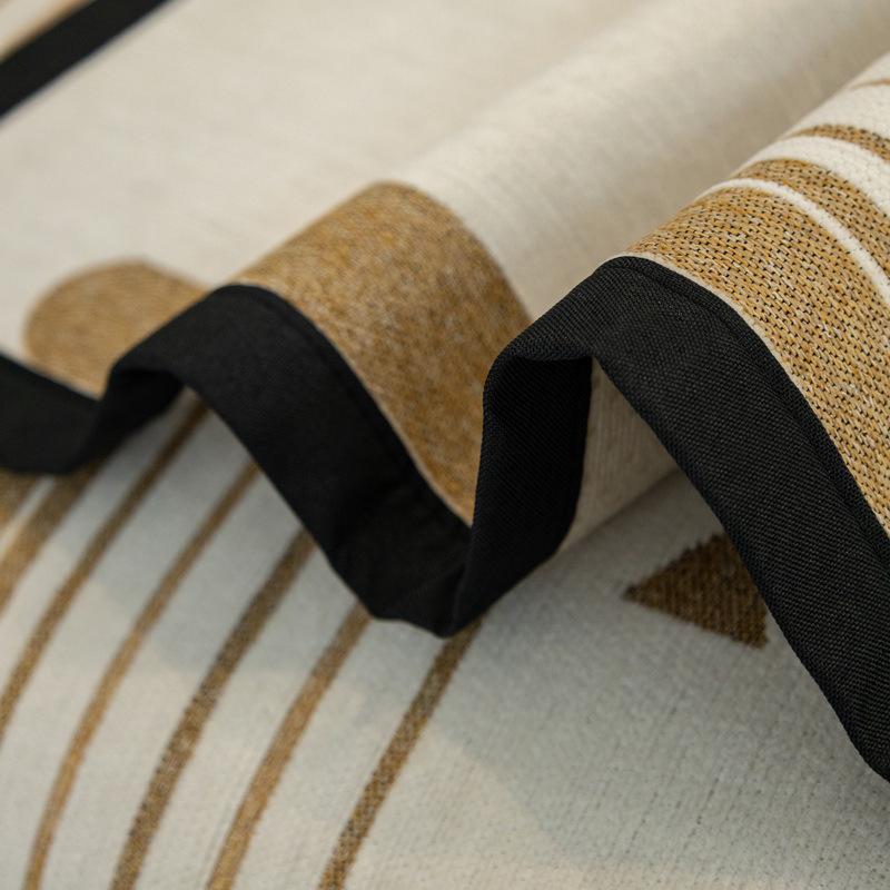 Französisches Chenille Rutschfeste Sofabezug, Ganzjahres Universal Stoffhandtuch für Leder, 2024 Sommerausgabe Sitzkissen