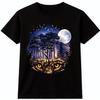 Owl T-Shirt Wildlife Graphic Tee Nature Bird Animal Lover Forest Gift Top