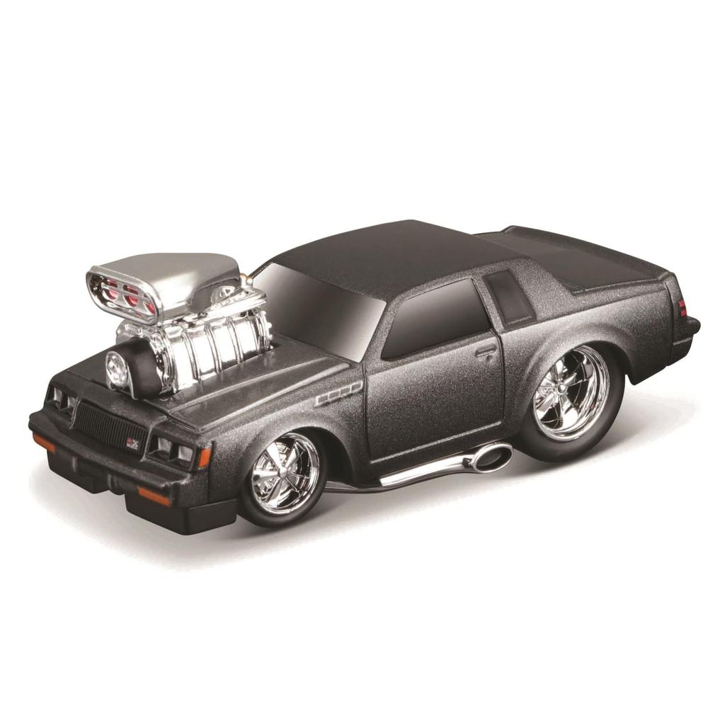 Maisto Scale Muscle Machines Series Diecast Model Car Buick GNX Black 1/64 6-8 (1987 - 15581)