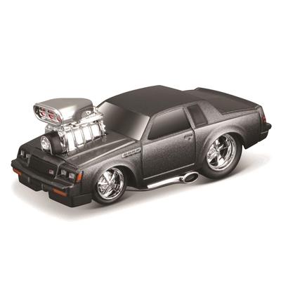 Maisto Série Muscle Machines Diecast Model Auta Buick GNX Černý 1/64 6-8 (1987 - 15581)