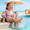 Cartoon Kids' Swimsuit & Water Play Gear: Armbands, Floats, Swim Rings, Life Jackets, Water Sleeves, Buoyancy Vests.