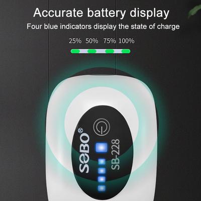 SOBO Akvarijní nádrž na ryby Kyslíková vzduchová pumpa Kompresor Nabíjecí Tichá USB s baterií Přenosná Rybářská okysličovadlo Venkovní vzduchová pumpa