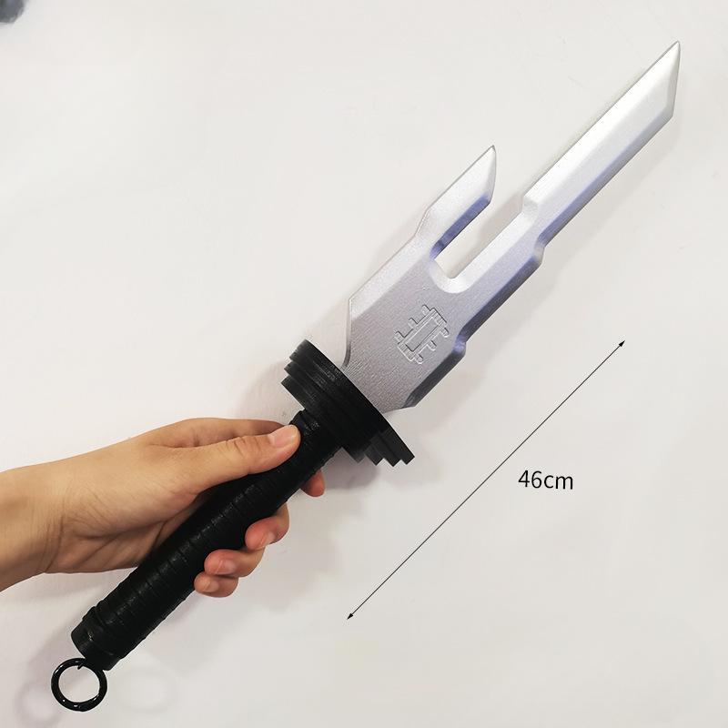 

46cm Fushiguro Toji Inverted Spear of Heaven Jujutsu Kaisen Weapon Anime Wooden Model Ornaments Crafts Durable Gifts Toys Collections