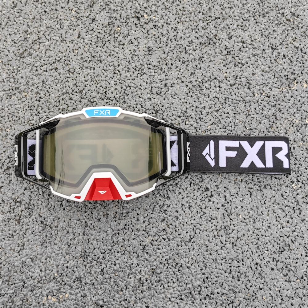 FXR Motorcycle Glasses Motocross Goggles MX Off-road Glasses Men Windproof ATV Cycling HD Mirrored Lens Cycling Moto Glasses