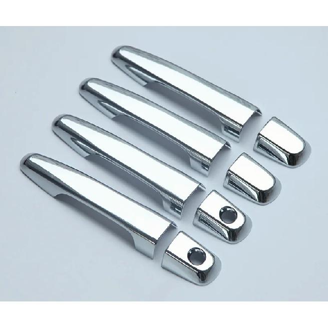 For Mitsubishi L200 Triton Pickup 2006 2007 2008 2009 2010 2011 2012 2013 2014 Chrome Car Door Handle Cover Car Accessories