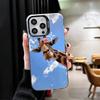 Giraffe Animal Pattern Shockproof Phone Case for iPhone 17 Air 16 16E 15 Pro Max 14 Plus 13 Mini 12 Back Cover Anti Fall Fundas
