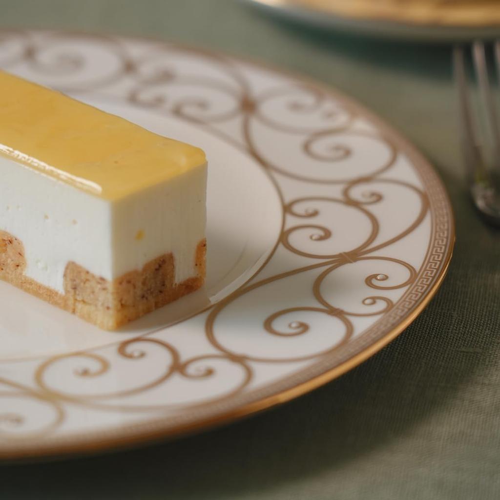 NARUMI Rondo Plate Gold and Set of Elegant and Perfect for a Pair of Wedding Gift Boxed and Gift Set, 21cm, Platinum, 2, Stylish, Gifts, Wrapped,