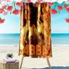 ABBA's Golden Melodies Beach Towel Soft Outdoor Camping Outdoor Pool Towel Swim Absorbent Bath Towel Comfort Outdoor Picnic Beach Mat Printing