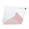 Tablet Case For Samsung Galaxy Tab S10 FE/S9 FE/S9 Y-Fold Stand Glitter Leather TPU Acrylic Clear Cover