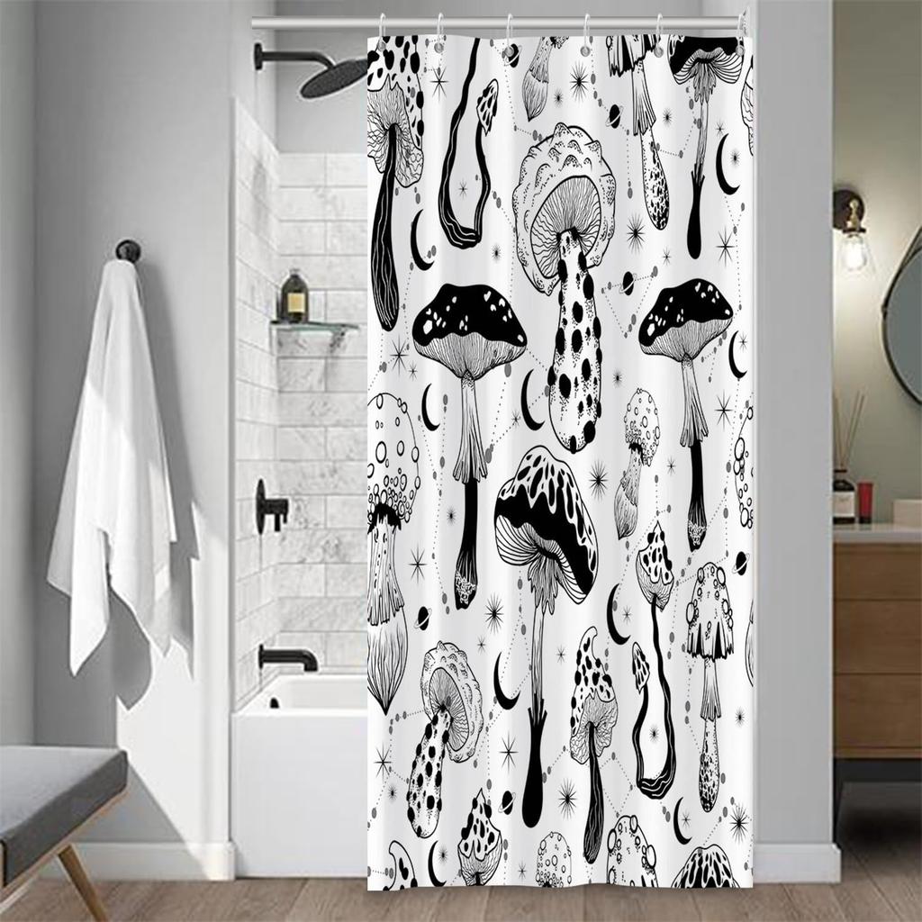 Cartoon Dinosaur Shower Curtains Colorful Cute Dino Funny Animals Pattern for Kids Neutral Shower Curtain Waterproof Fabric