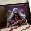 Housse de coussin Assassins Creed Réversible Douce Durable pour Maison Voiture Utilisation Multi-Scènes pour le Confort Quotidien