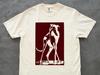 Elegant Greyhound Silhouette T-Shirt: Whippet Mom or Galgo Dad Gift Tee - IGGY Lovers Minimalist Design