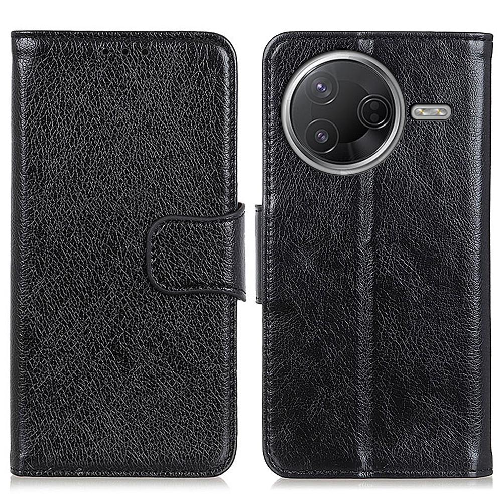 Wallet Case For Xiaomi Poco F7 Pro 5G/Redmi K80 5G/F7 Ultra 5G/Redmi K80 Pro 5G Nappa Texture Split Leather Phone Cover