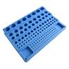 CNC Drill Bit Organizer Featuring a Sturdy Design and Multiple Holes