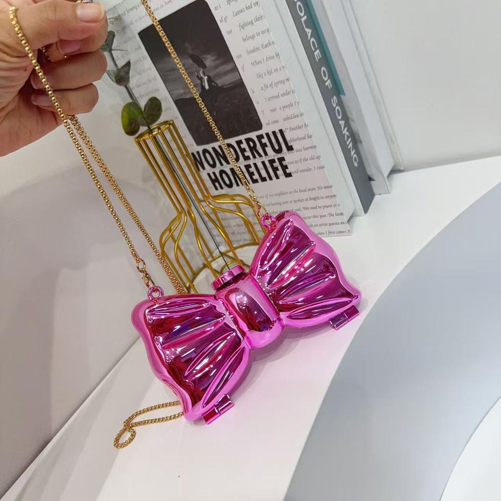 Golden Evening Bag Purses and Handbags Luxury Designer shoulder bags funny shape Party Wedding Round Acrylic Shiny Clutch purse
