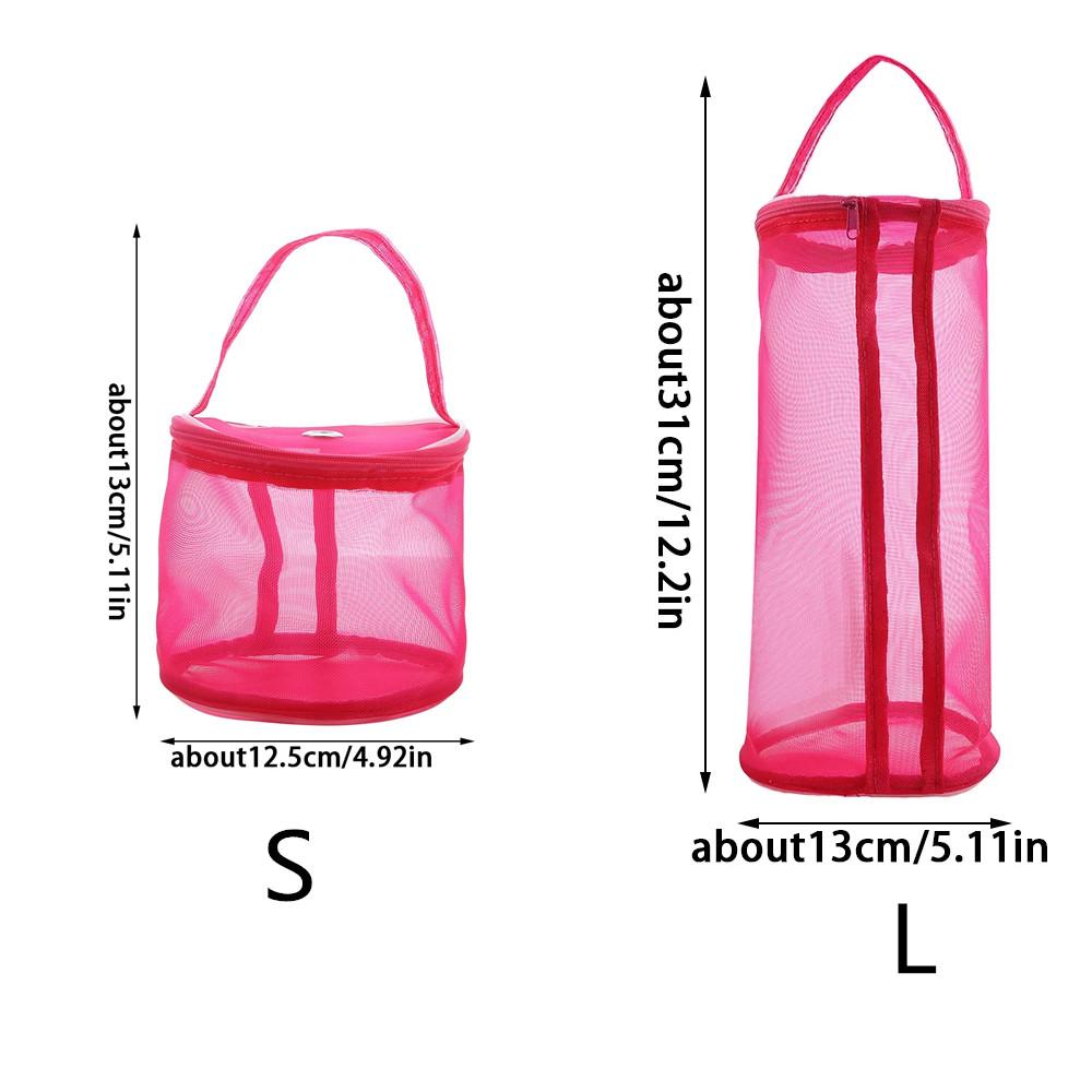 Portable Yarn Storage Bag Hollow Mesh Knitting Wool Yarn Bags Crochet Yarn Handbag Organizer Weave Tools Sewing Accessories