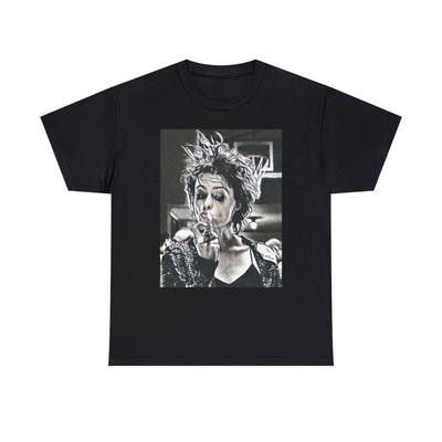 Fight Club Marla Grafikdruck Filmkunst Unisex Schwer Baumwolle Rundhals T-Shirt