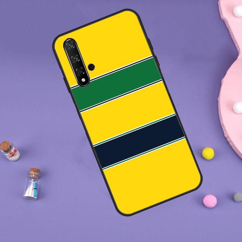 Ayrton Senna F1 Case For Huawei P30 P20 P40 Lite Nova 5T 11i 8i 3i 9 10 SE 11 Pro Y90 Y70 Y61 Y60 Y91 Cover