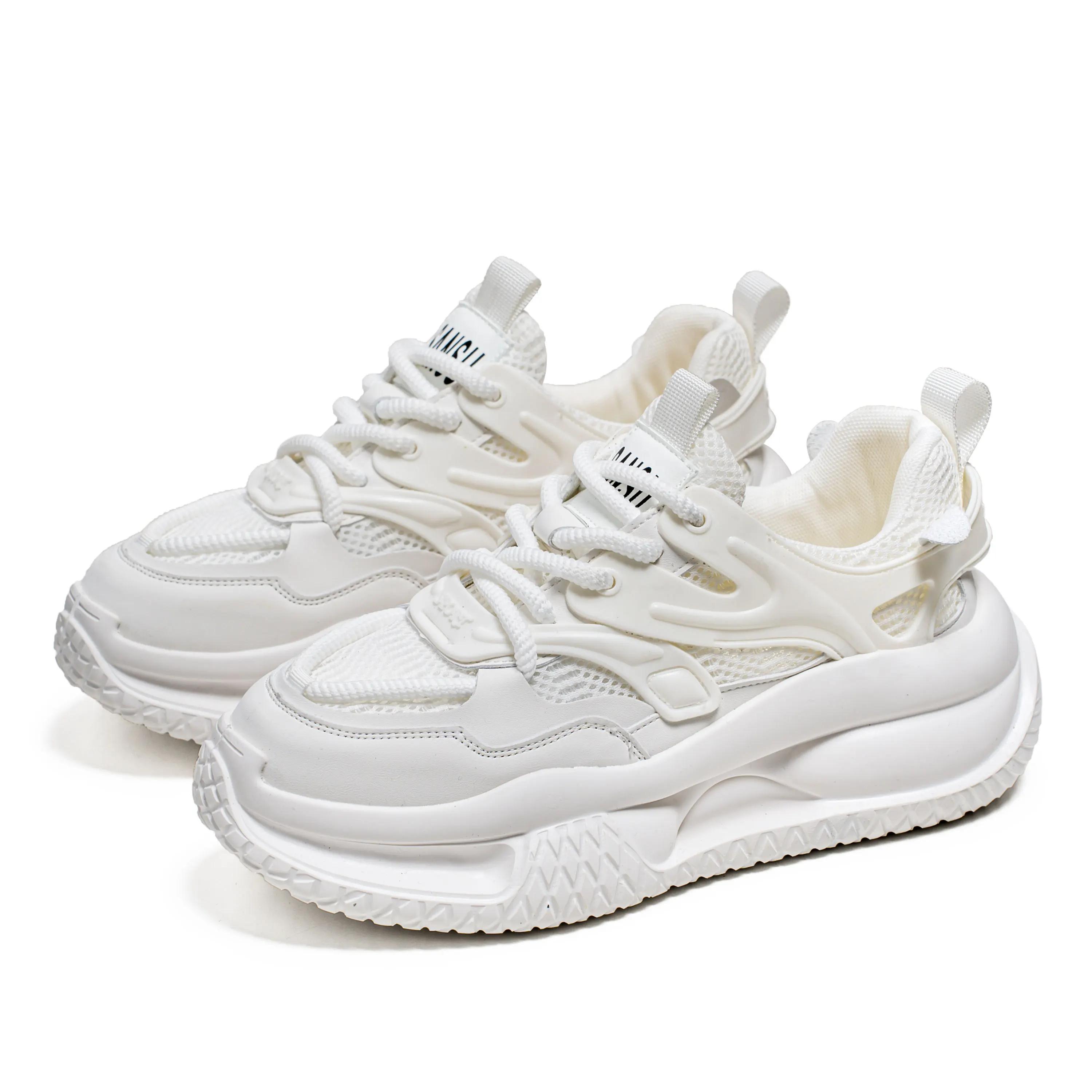 

Кроссовки мужские дизайнерские спортивные туфли модные повседневные из микрофибры кожа сетка дышащие туфли на плоской платформе с увеличенным ростом 39