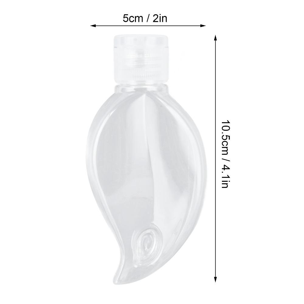 10PCS 50ml Travel Bottle Set Flip Cap Leakproof Travel Bottle Refillable Liquid Bottle For Airline