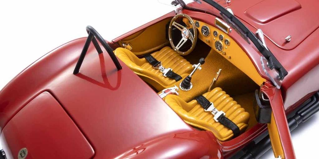 Kyosho Original 1/18 Scale Shelby Cobra 427 S/C FAM Red Finished Product