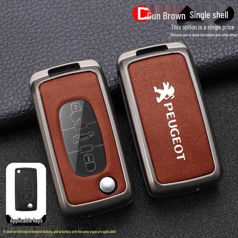 Peugeot Schlüsselhülle für die Modelle 308, 207, 301, 408, 3008 und 307