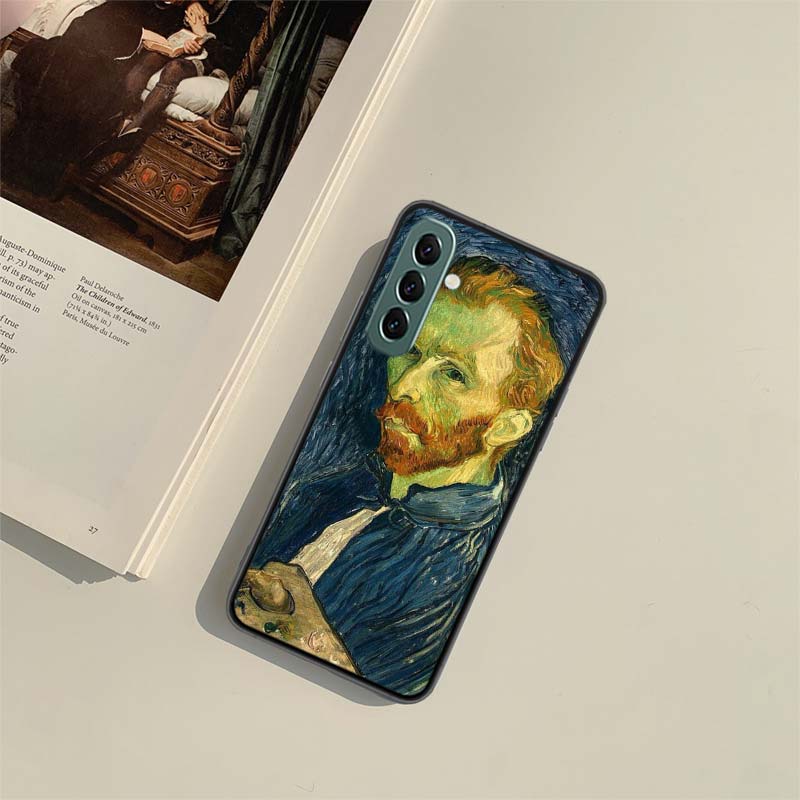 Van Gogh Oil Painting Phone Case For Samsung Galaxy A54 A34 A24 A14 A04 A04S A12 A22 A32 A52S A72 A53 A33 A23 A13 4G A73 A42 5G