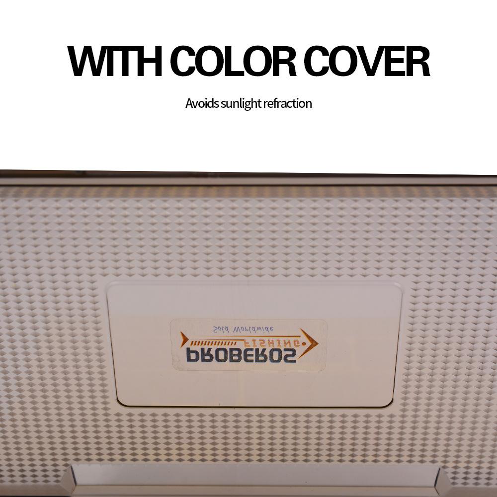 Box na dvojitú návnadu, obojstranný box na rybársky výstroj, box na uloženie falošných návnad na návnady, plastový box na návnadu na návnadu Mino Pencil