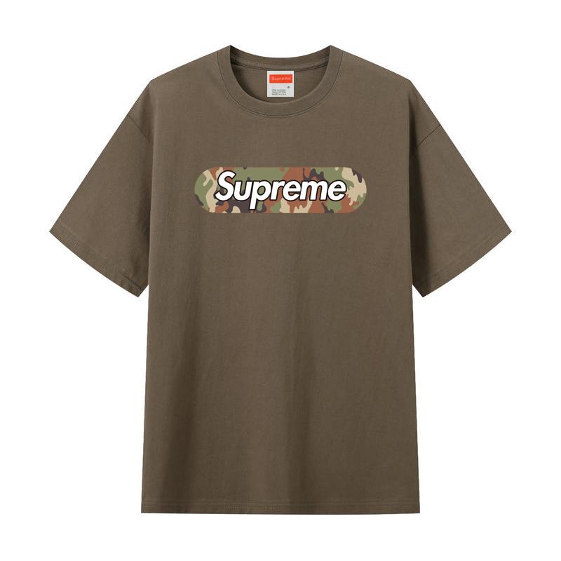 ZL14 Supreme 2025 Sommer-T-Shirt aus reiner Baumwolle mit Rundhalsausschnitt und Aufdruck, hochwertiges Paar-T-Shirt