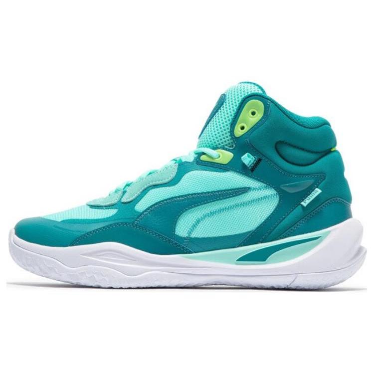 

New PUMA Playmaker Pro Mid Teal 377902-03 41