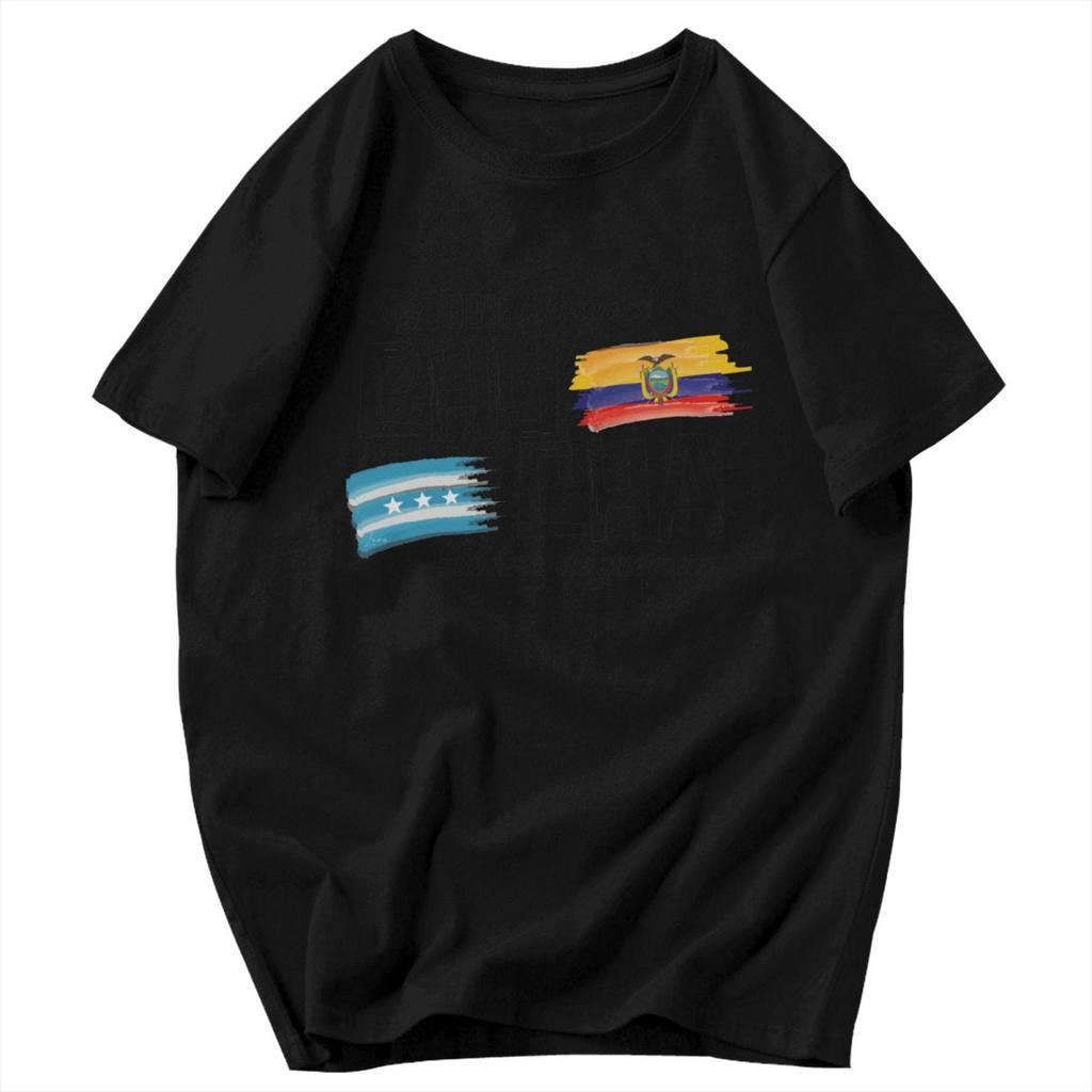 Men T Shirt Ecuador Phrase Y2K Graphic Short Sleeve Unisex Tops T Shirts