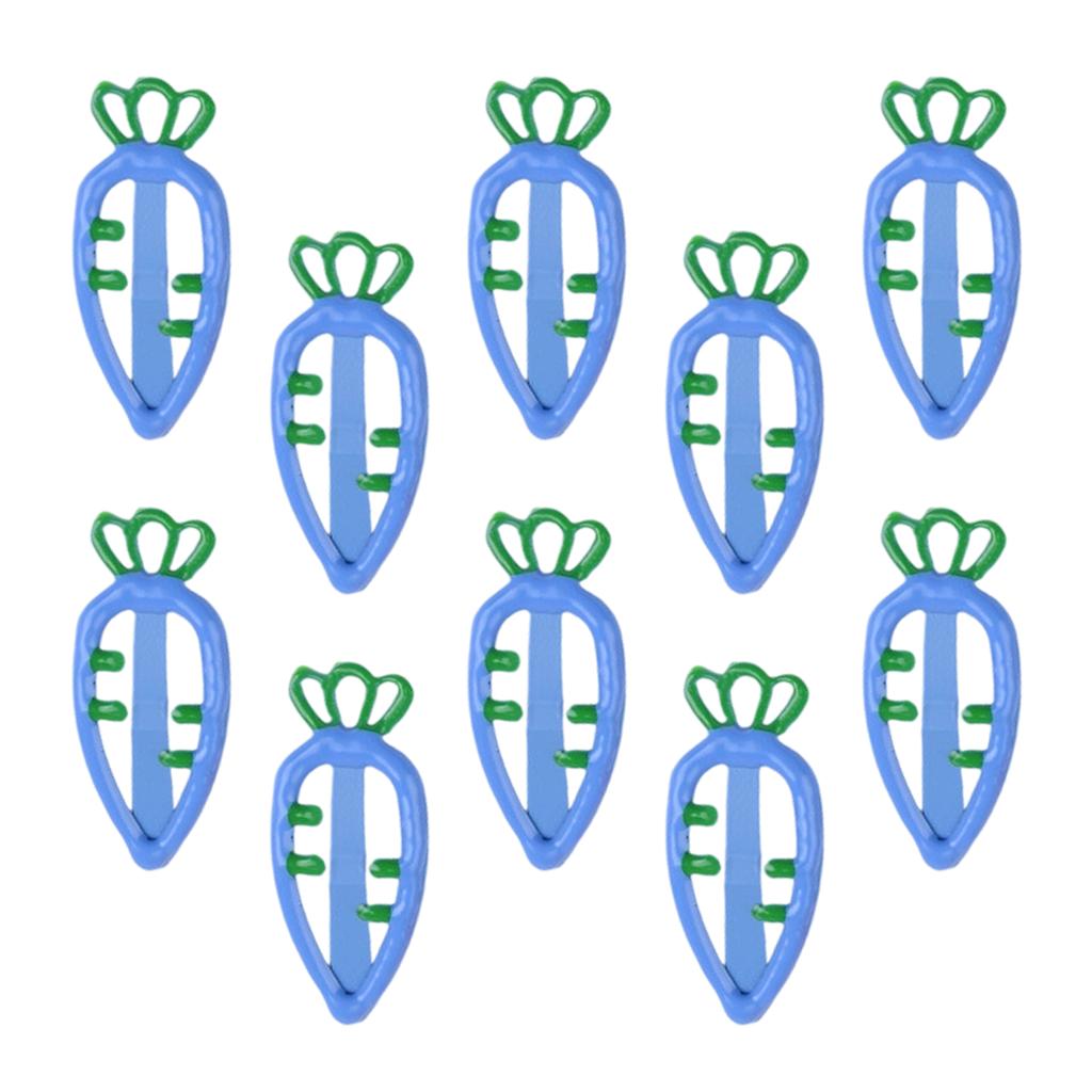 Colorful Flat Clip Hairpin Barrettes Casual Carrot Shape Headwear Bunches Clip 2000s Hair Clip Photo Props