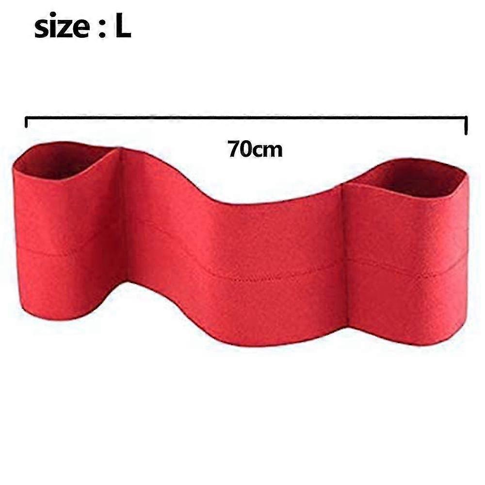 Bench Press Band Power Weight Lifting Training Fitness Increase Strength Push Up-L-Red